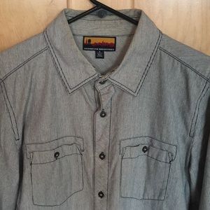 BROOKLYN INDUSTRIES men’s long sleeve button up